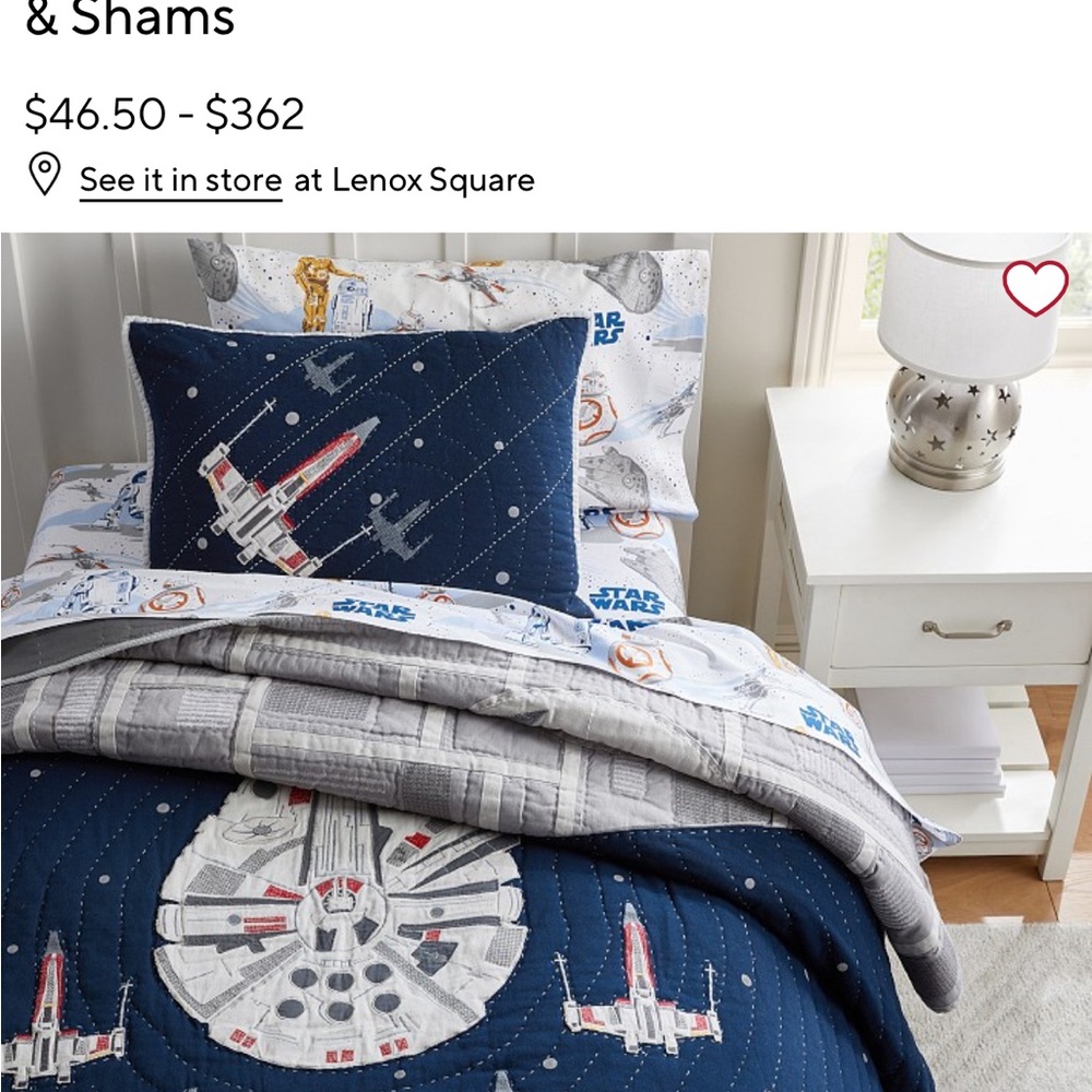 Pottery Barn Star Wars Bedding Twin